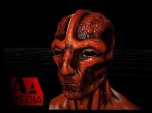 Red Alien (Character Design)